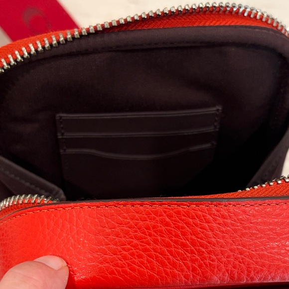 Coach Vibrant Red Crossbody Bag - Picture 5 of 7